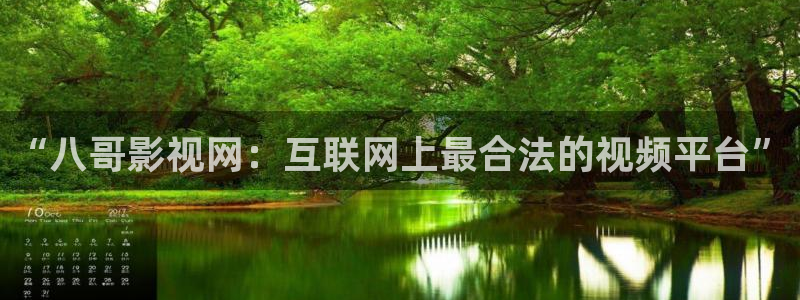 泡泡图片：“八哥影视网：互联网上最合法的视频平台”
